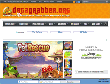 Tablet Screenshot of datagrabber.org